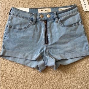 NWT Pacsun high-rise super stretch shorts SIZE 23